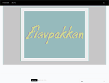 Tablet Screenshot of elevpakken.dk